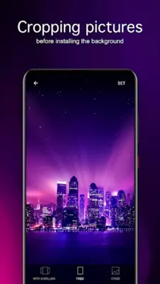 Purple Wallpapers 4K android App screenshot 2